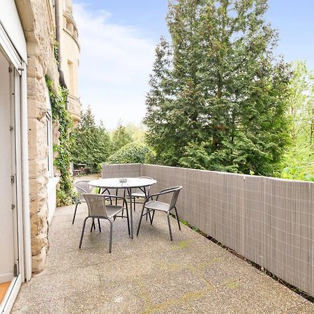 Kingsize Bett, Terrasse, Netflix, Zwei Zimmer Pforzheim Kültér fotó